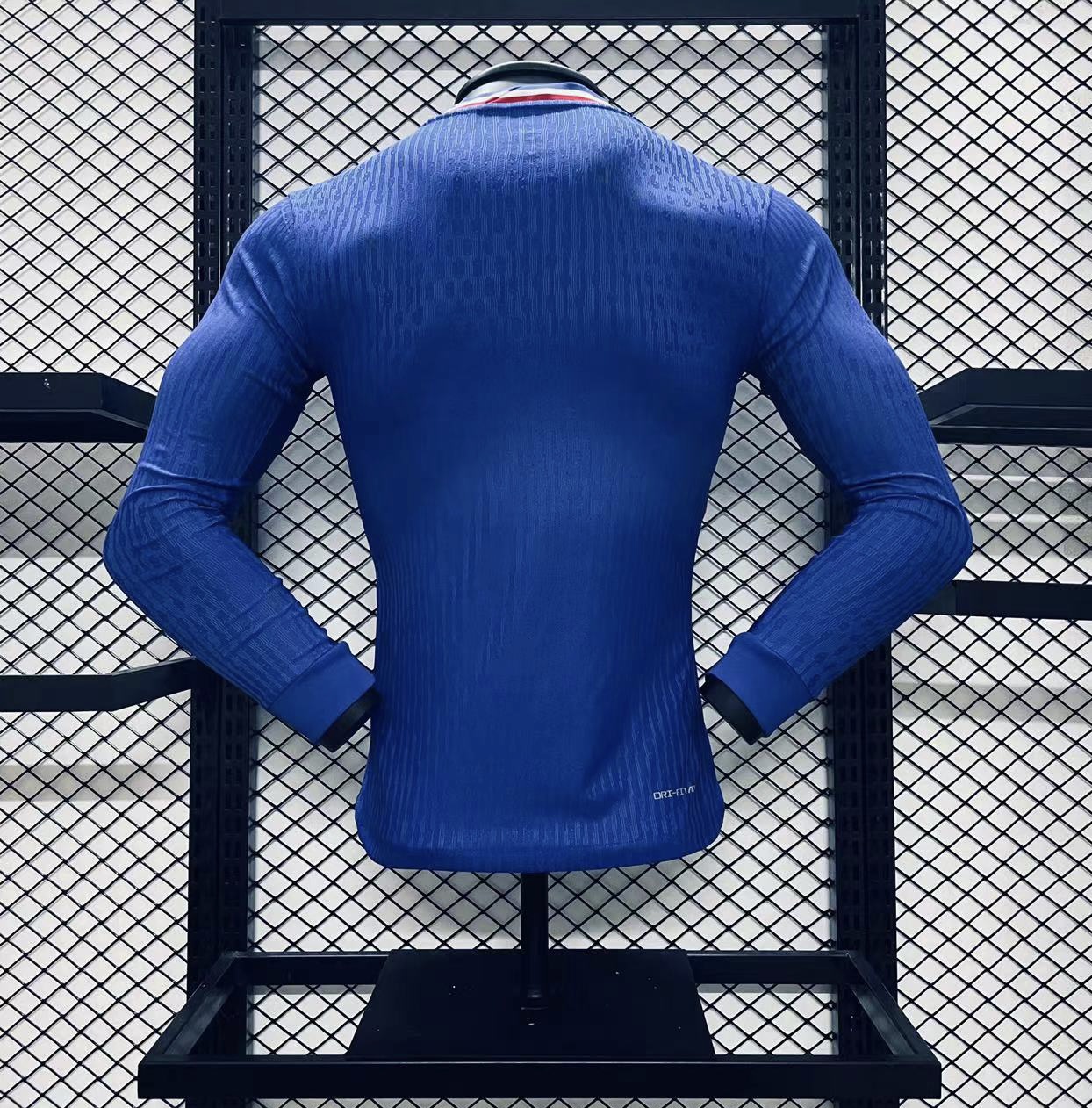 Player Version  France 24/25 Home Long Sleeves Blue