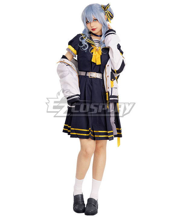 Hololive Virtual YouTuber Suisei Hoshimachi Sailor Suit Cat Cosplay Costume