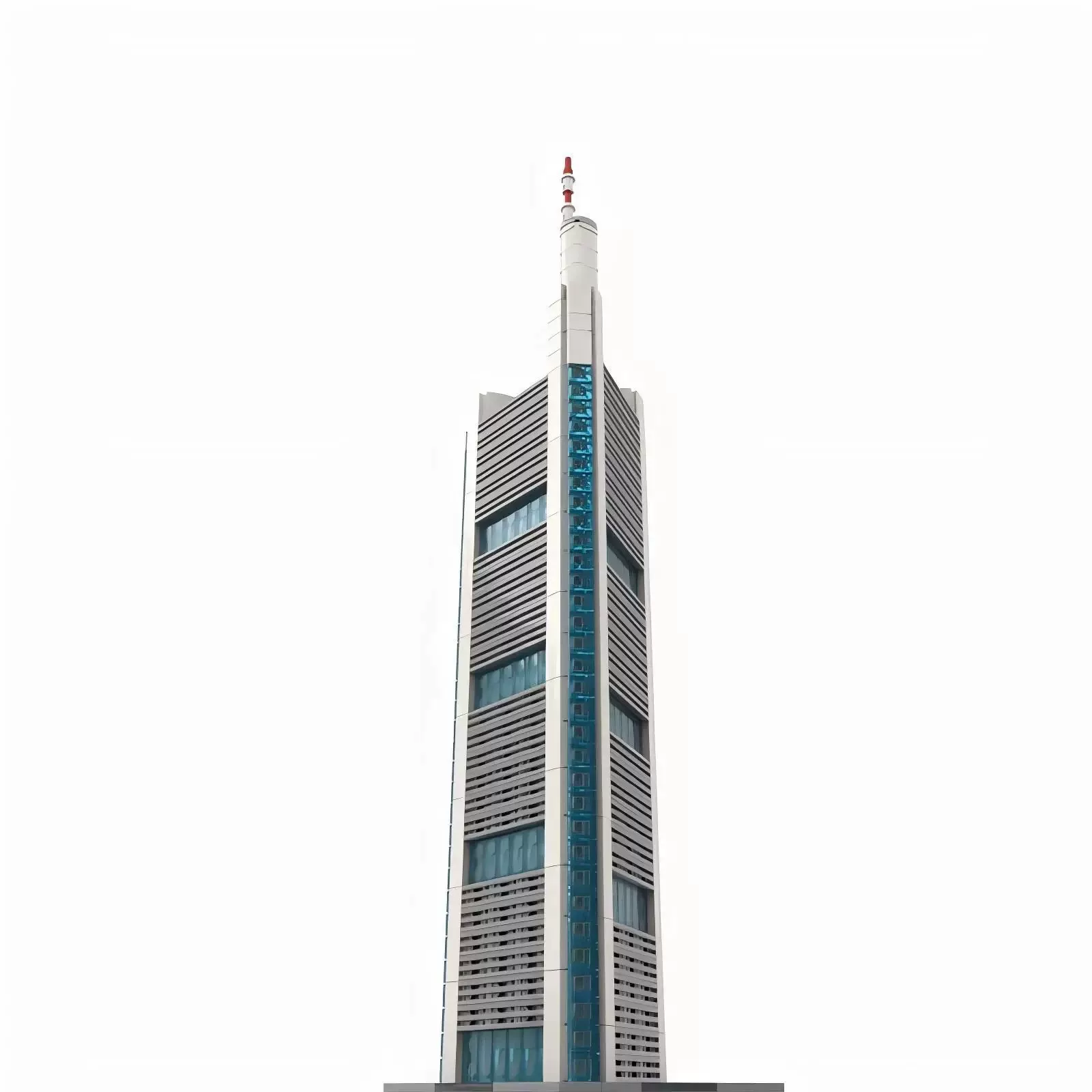 MOC 149003 - Commerzbank Tower 1:800 Scale