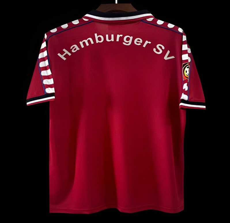 Retro 00/01 Hamburger SV Third Red Jersey S-XXL