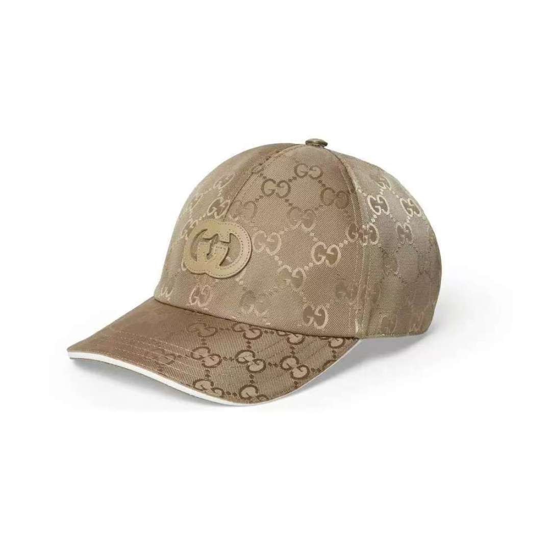 Gucci Beige GG Baseball Cap