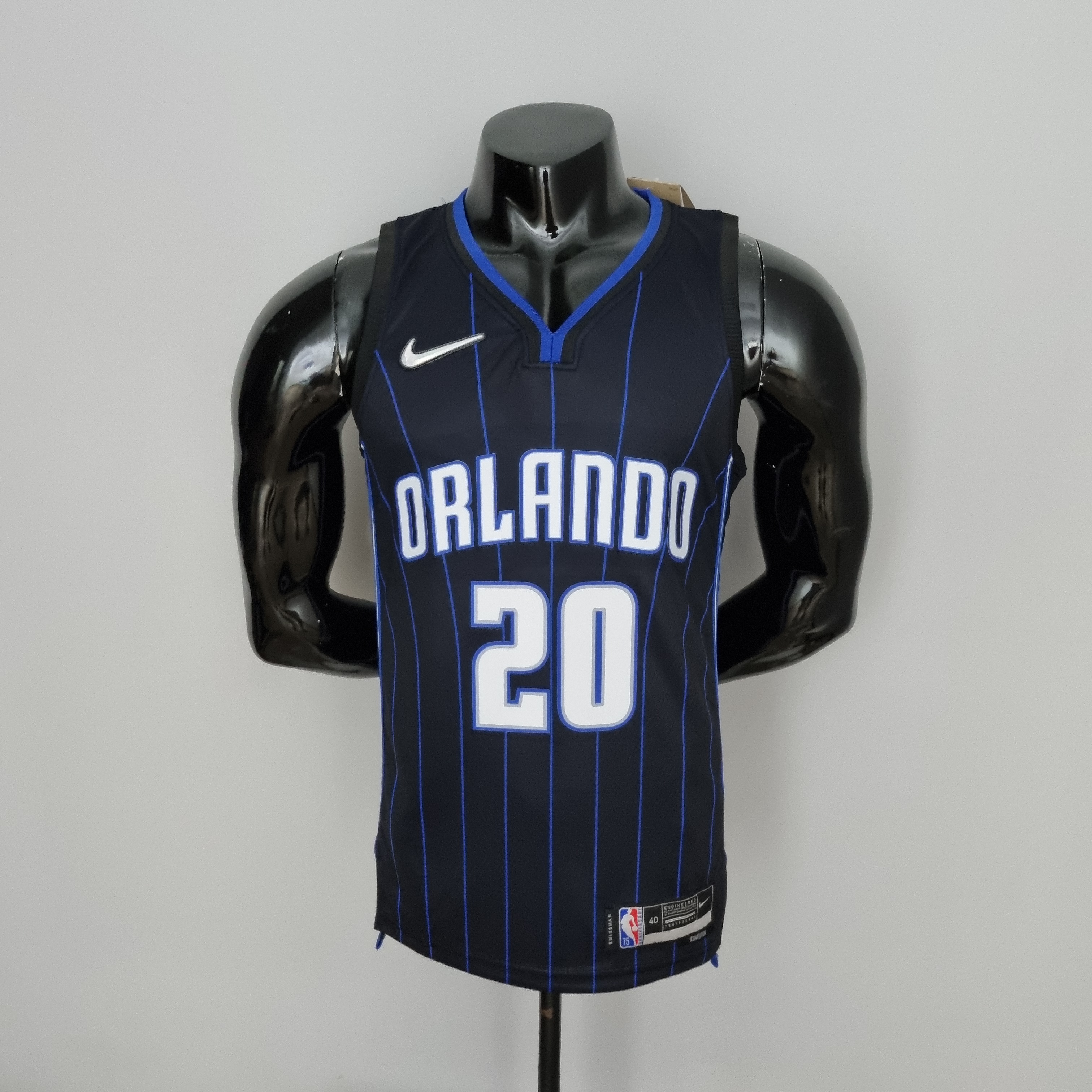 Markelle Fultz Orlando Magic 75th Anniversary Swingman Jersey Black