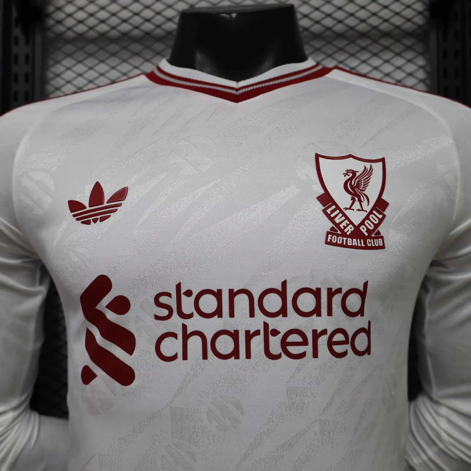 2026-27 Player Long Edition Liver Pool FC.  Away White  Football Shirt 1:1 Thai Quality