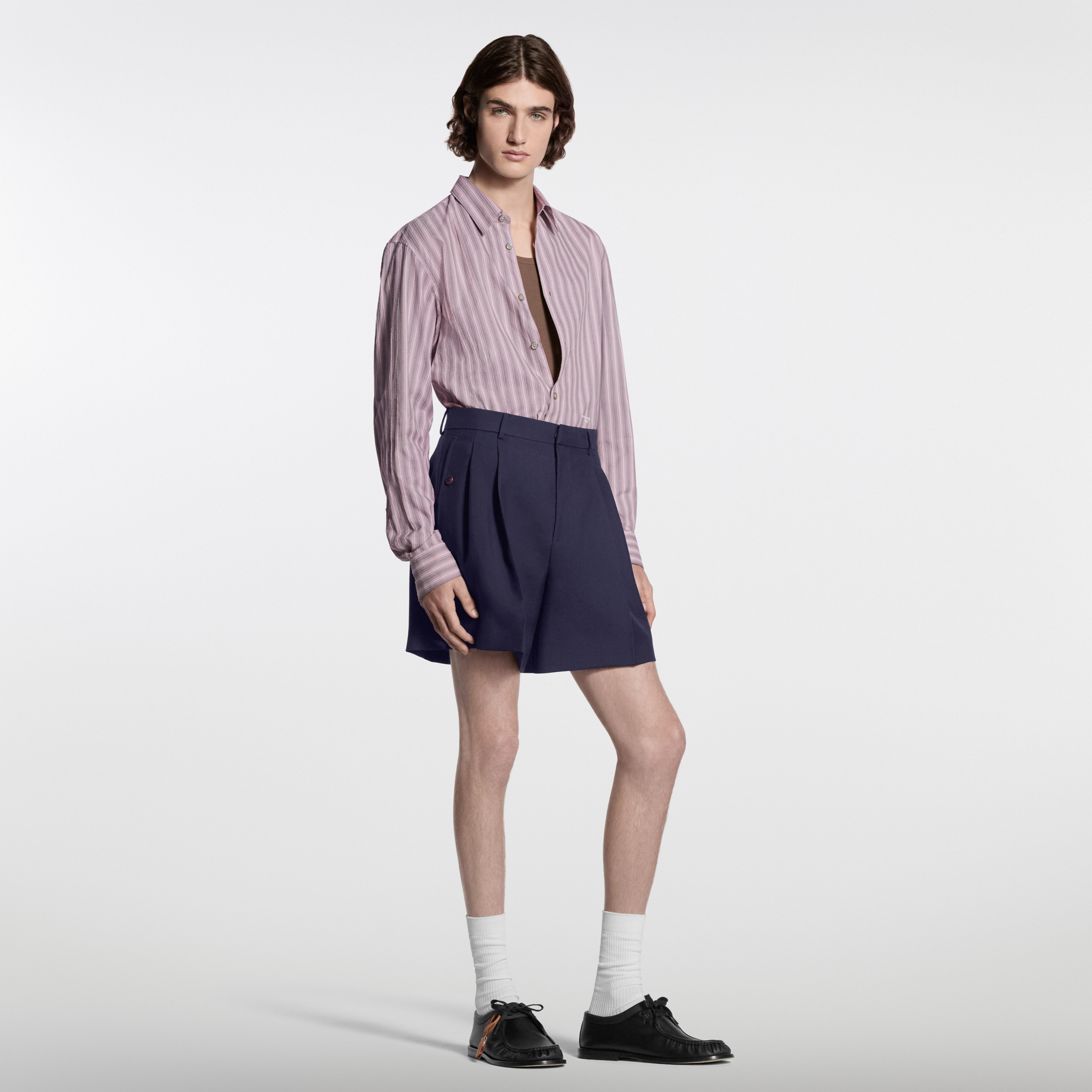 モヘヤ プレッピー ショートパンツ