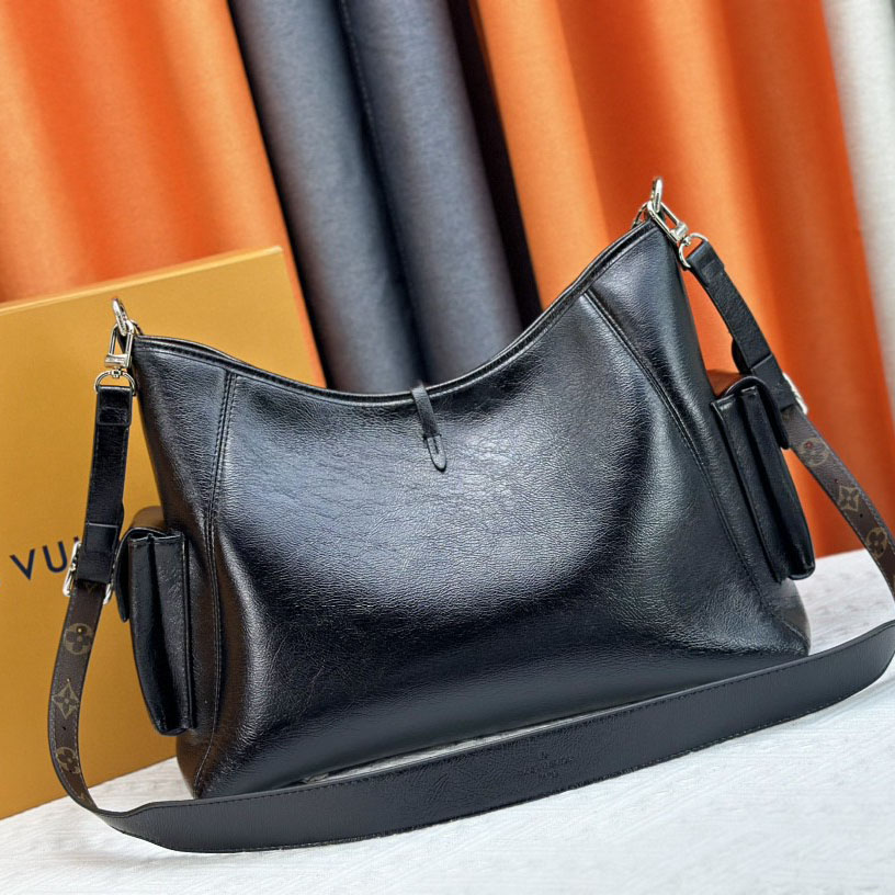 Louis Vuitton LV CarryAll Dark M46203 M24861 Shoulder Bag Handbag