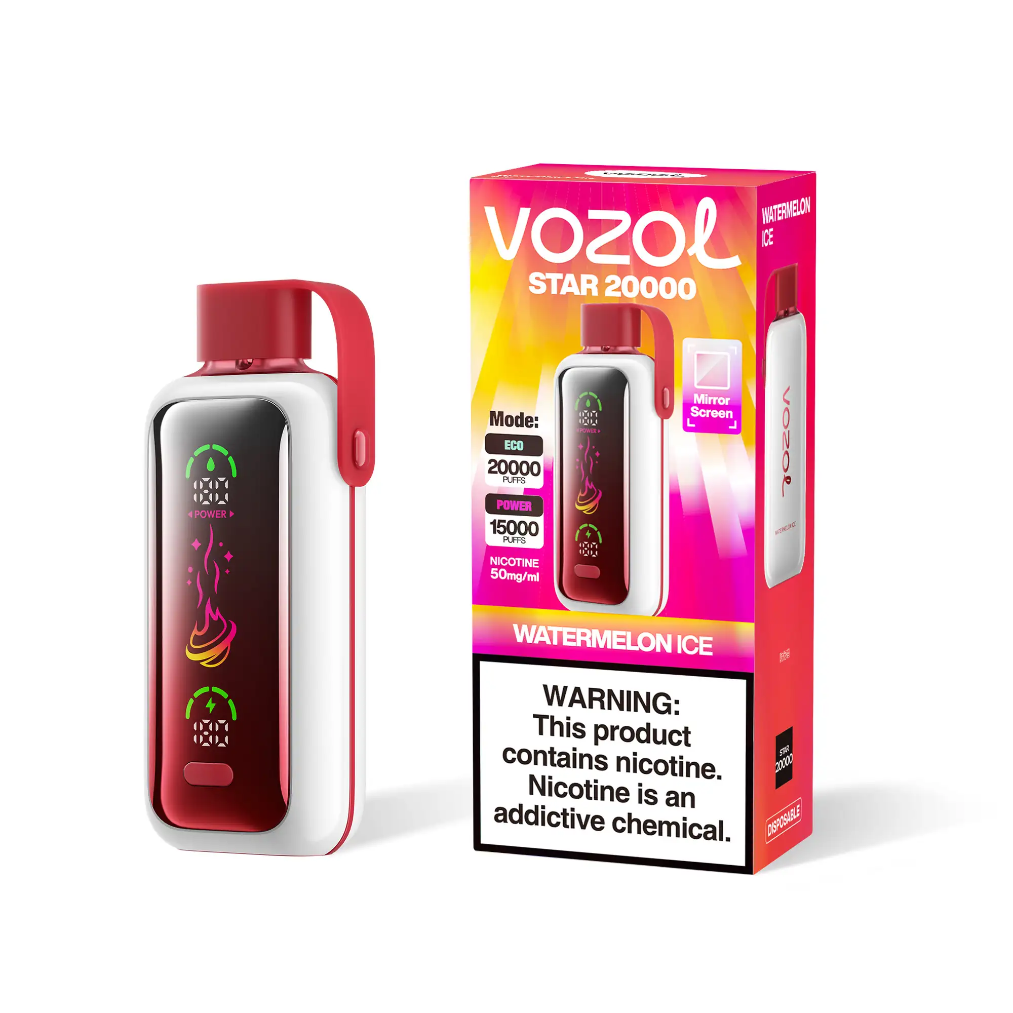 Vozol Star 20000 Puffs Disposable Vape 50mg 18ml