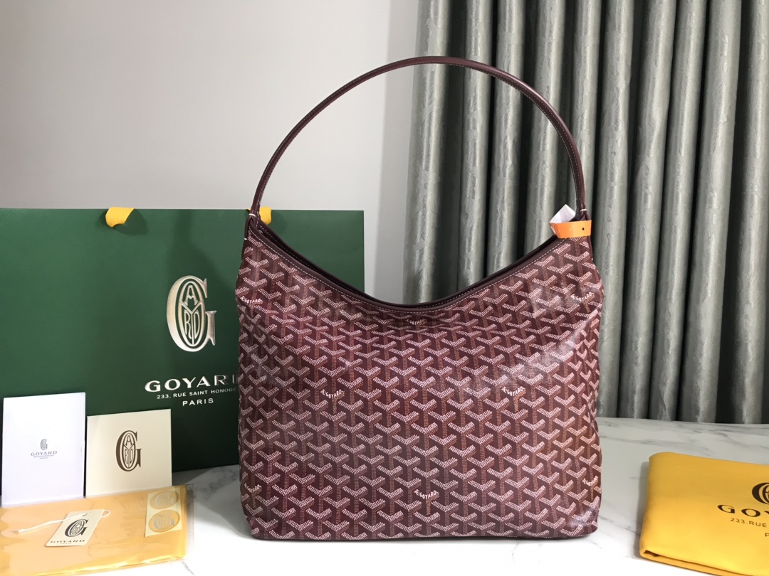Goyard Bohème Hobo bag in Burgundy