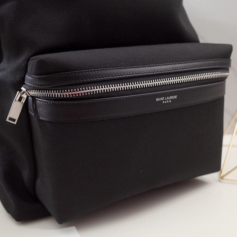 Saint Laurent ysl black backpack bags