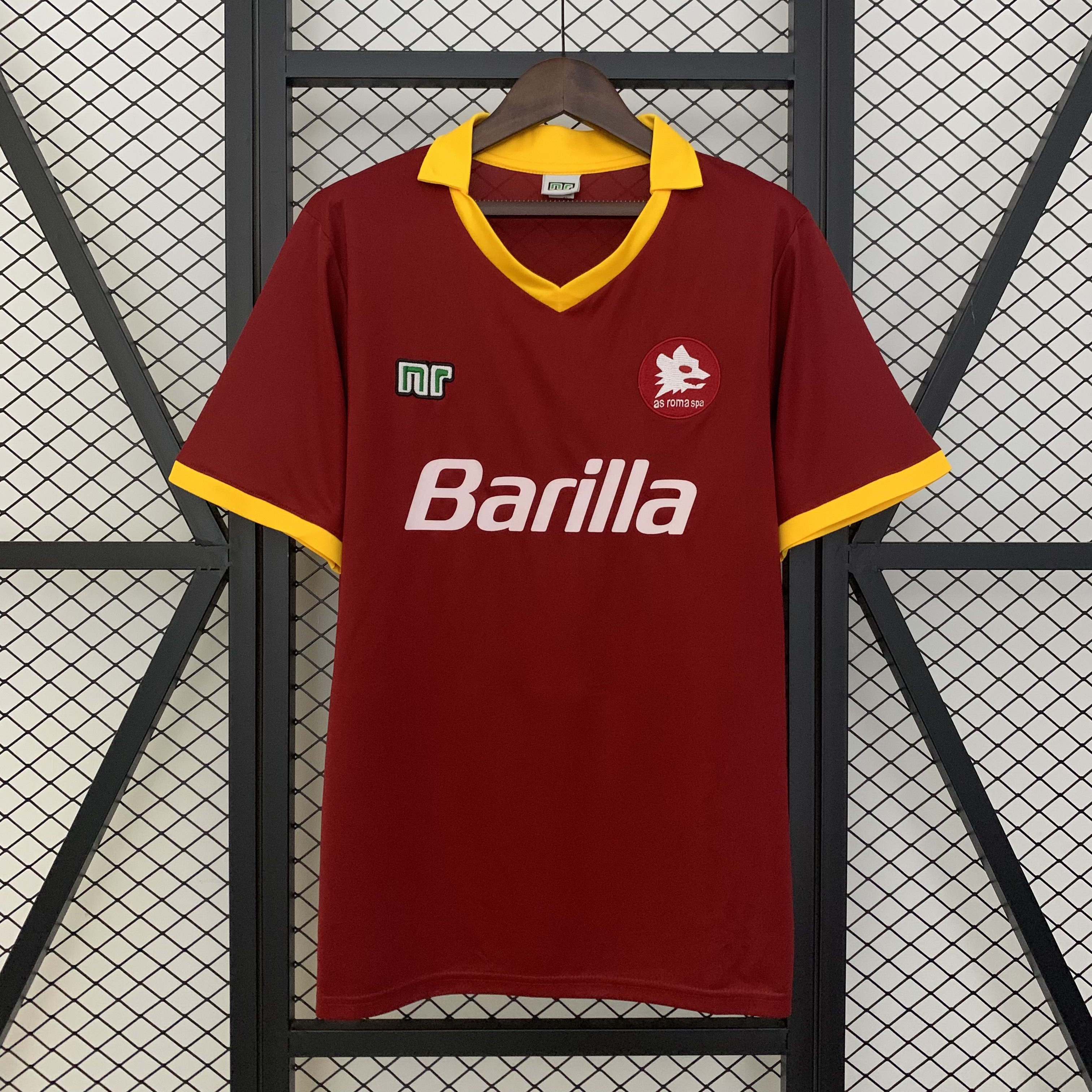 Retro 89/90 Roma Home  S-XXL