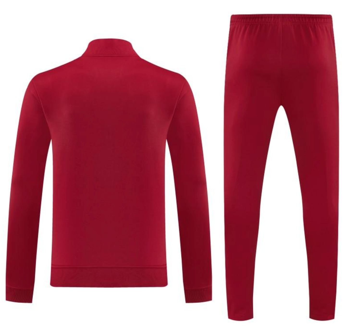 26/27 Arsenal Red Full Zipper Jacket Tracksuit + Long Pants S-2XL