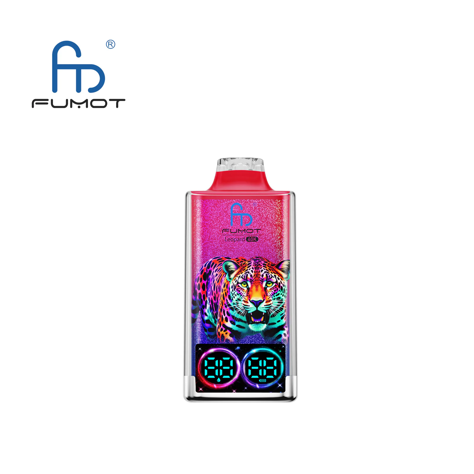 FUMOT Leopard 40K EU Edition Disposable Vape – Blueberry Pomegranate Ice - Vaba Vape-Shop