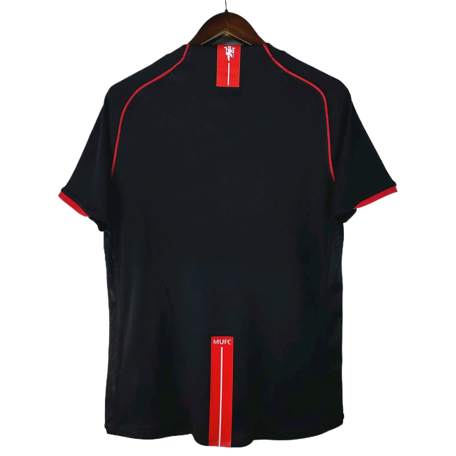 Retro Manchester United 07/08  Away Black