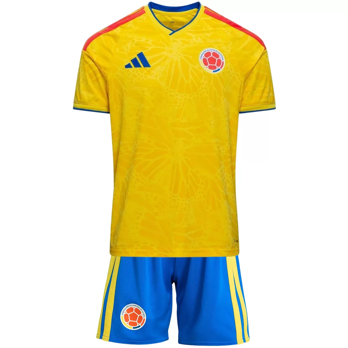 Kids Colombia Home Jersey Suit World Cup 2026