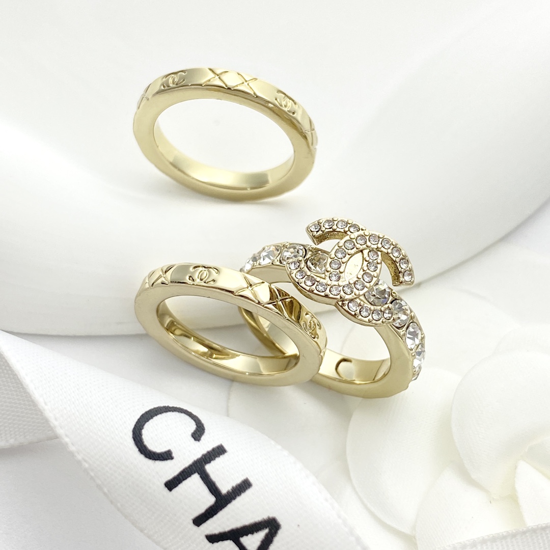 Chanel Triple Rings ( 3 pcs )