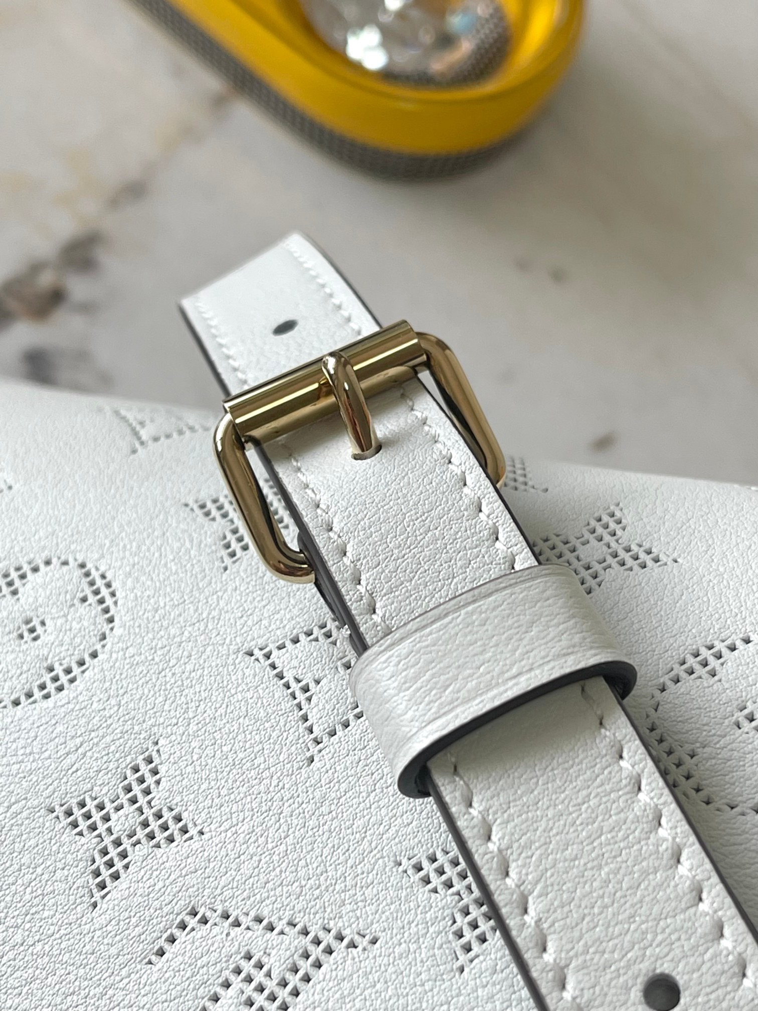 Louis Vuitton LV Embossed Tote Bag Chain Bag