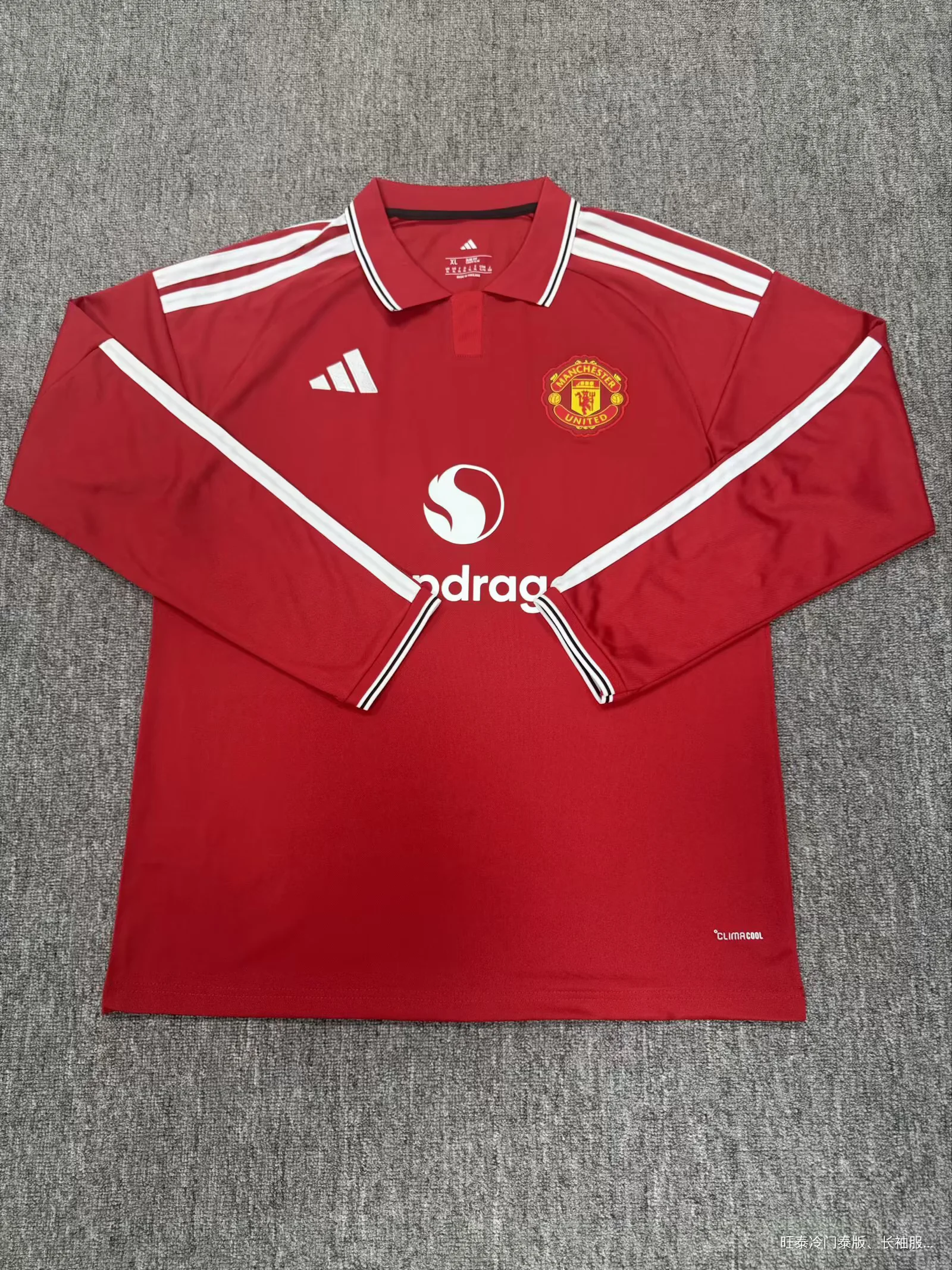 2026-27  Long Levver Manchester United Red Fans Football Shirt 1:1 Thai Quality