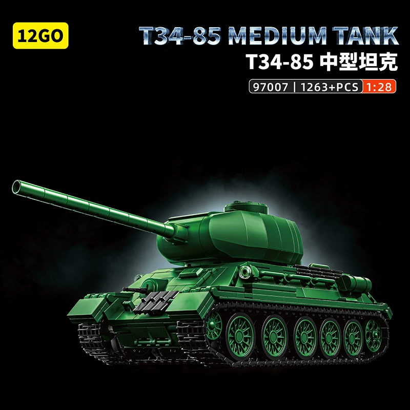 12GO 97007 - T34-85 Medium Tank