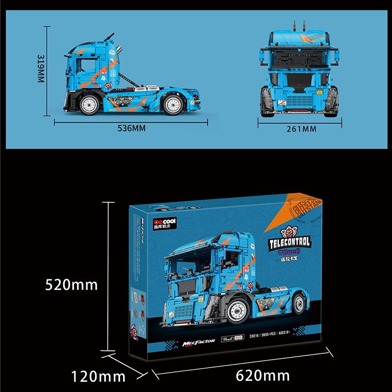 Decool 33016 - Telecontrol Truck