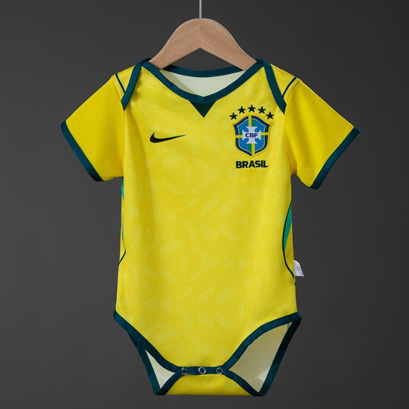 26/27 Brazil Baby Home Jersey 9/12