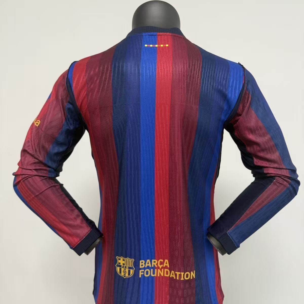 26/27Player Version Barcelona  Home Long Sleeves S-4XL