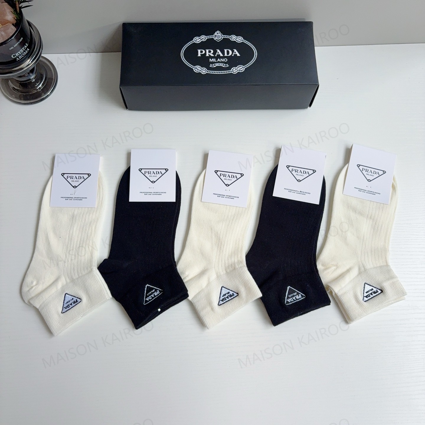 Prada  Socks 5-Pack - KAIROO