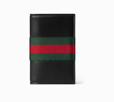 Gucci Web Trademark card case 867290