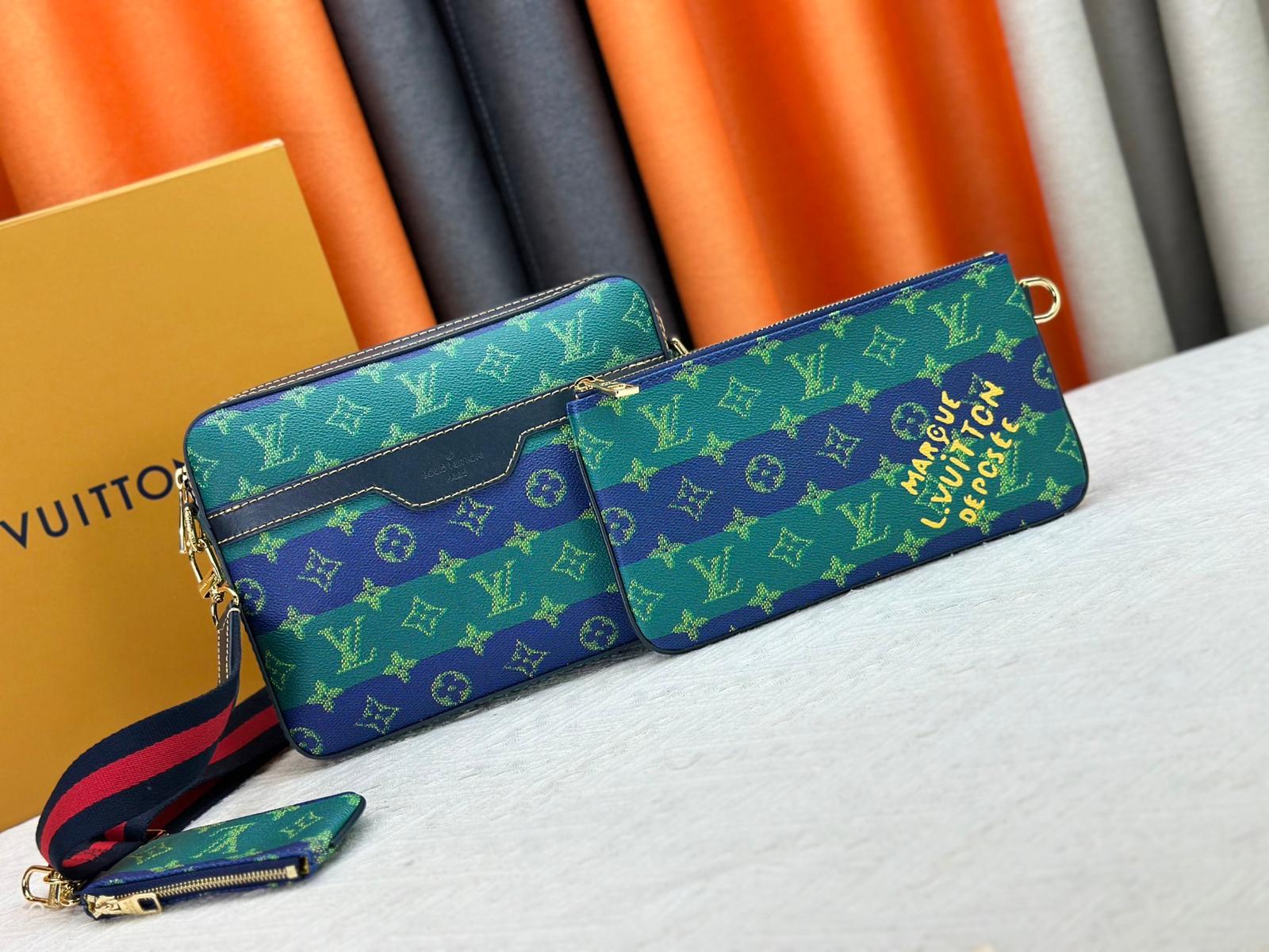 Louis Vuitton LV Monogram message bag
