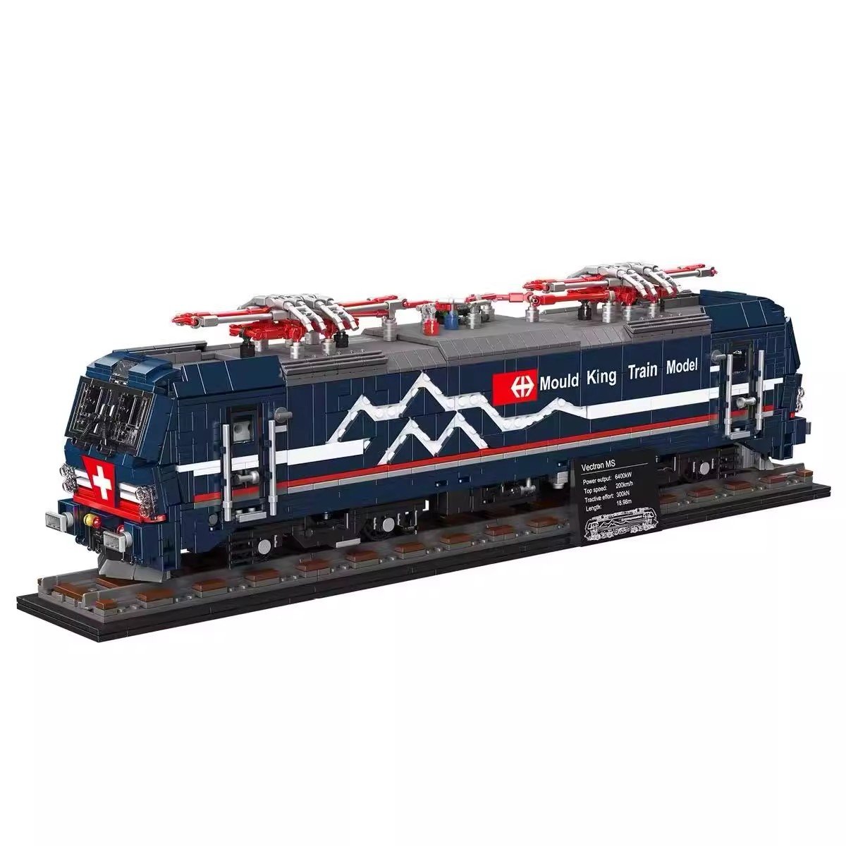 MOULD KING 12045 - Vectron European Electric Passenger Train