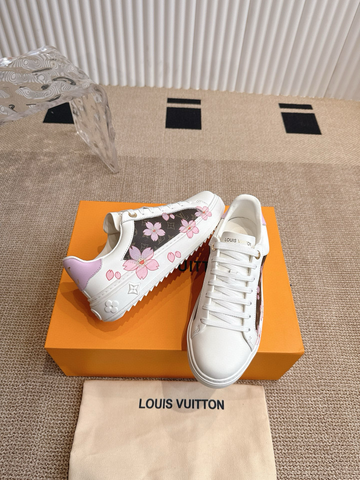 Women's LV Time out Sneaker Sport Shoes