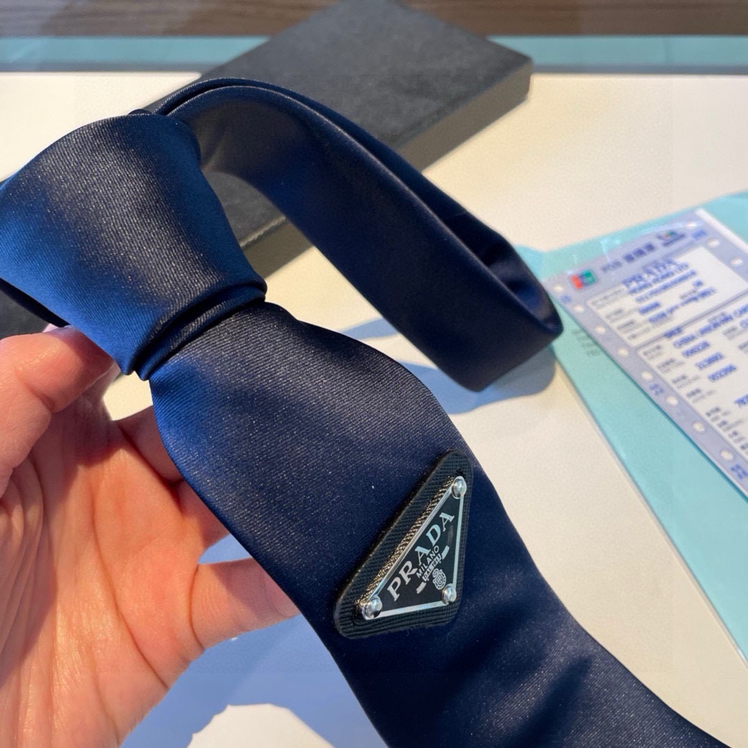 Prada Men's Silk Neck Tie