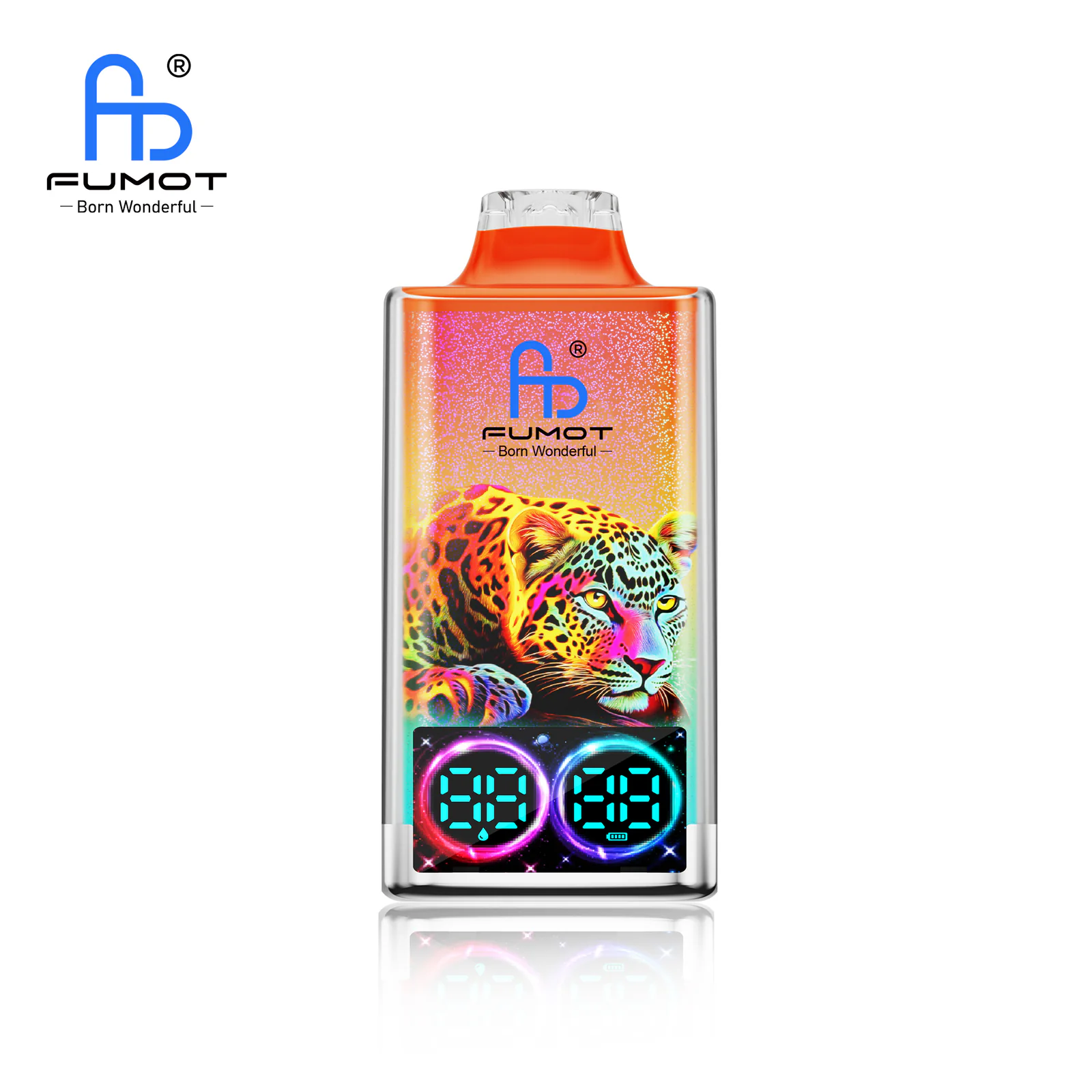 FUMOT Leopard 40K Disposable Vape – Cherry Ice - Vaba Vape-Shop