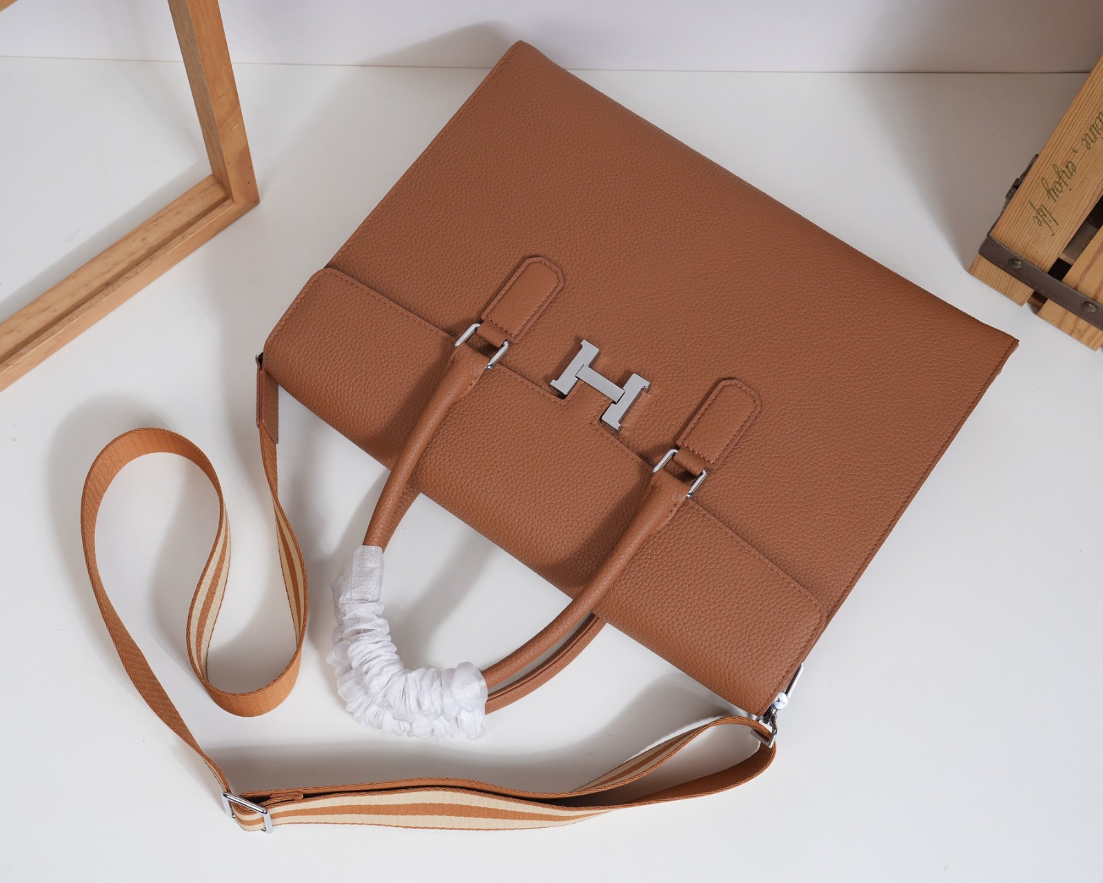 Hermes Briefcase Handbag