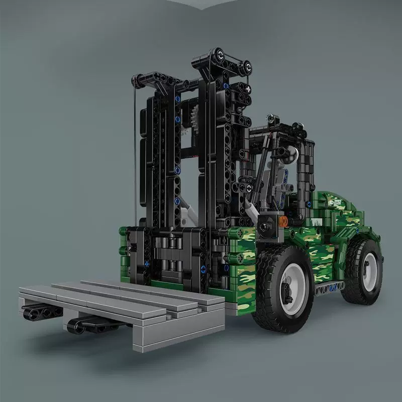 MOULD KING 20050 - Military Forklifts(Dynamic Version)