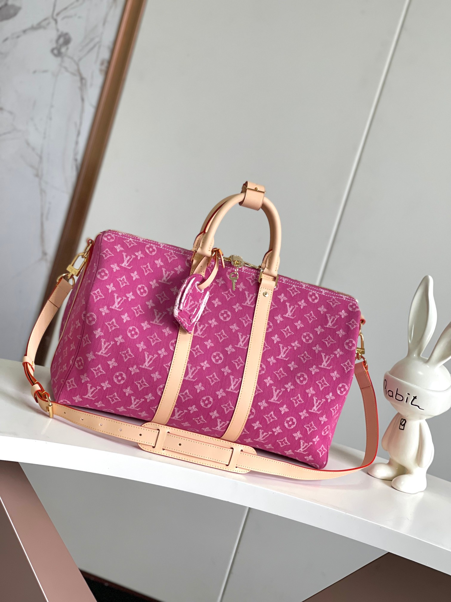 LV Travel Bag M27944 iconic Keepall 45 Bandoulière