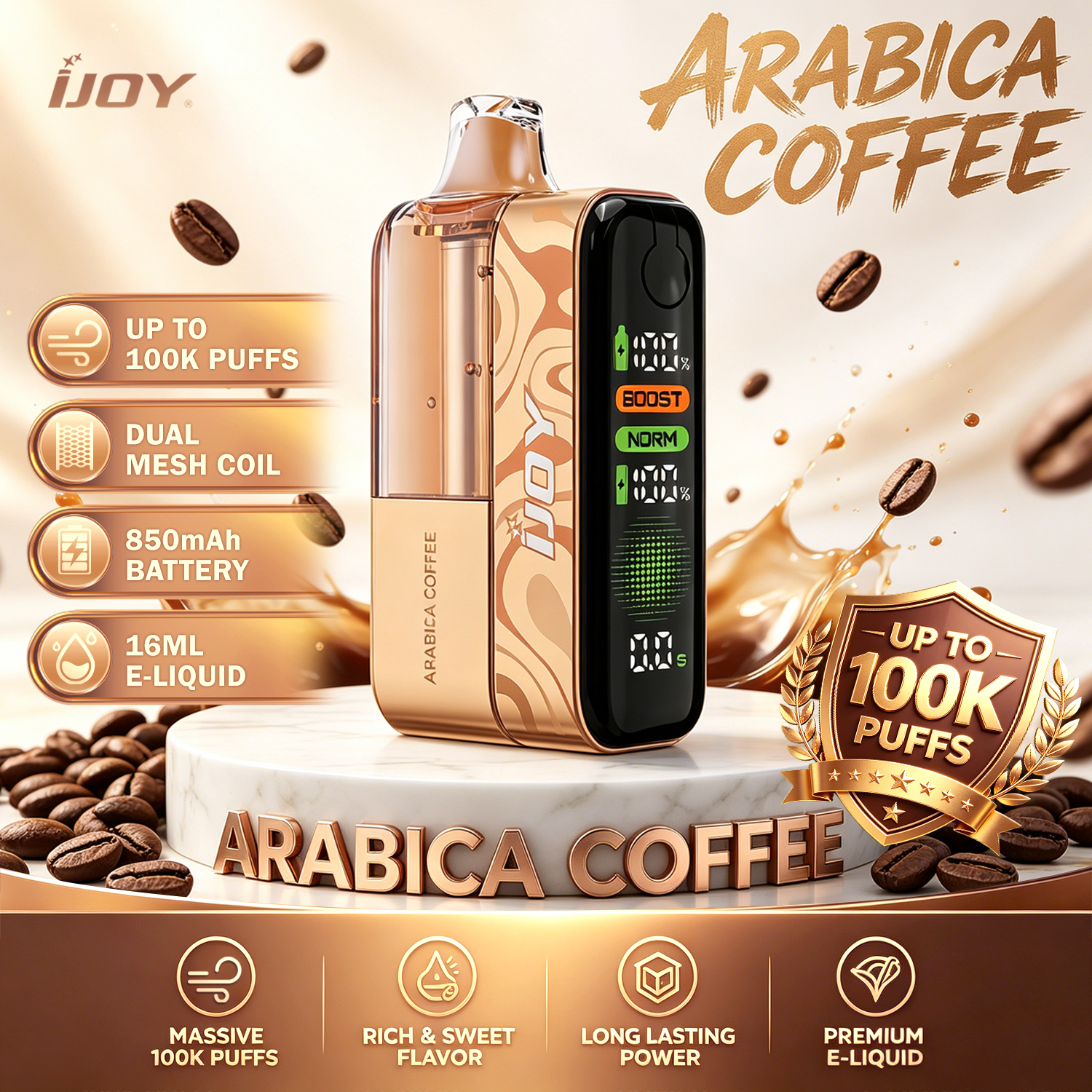 IJOY XP100K Disposable - 15 flavors