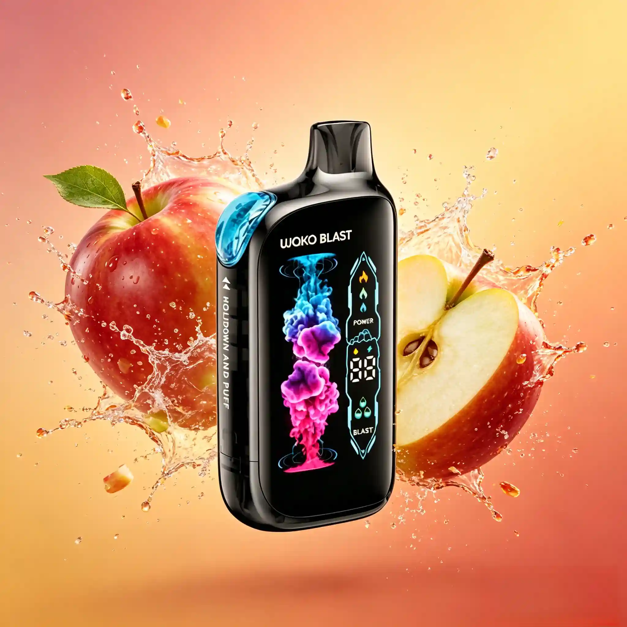 WAKA Blast 45K Disposable Vape – Sour Apple Ice Mix - Vaba Vape-Shop