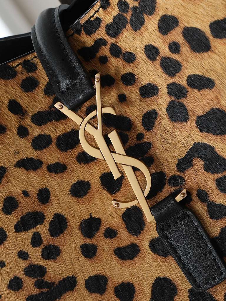 YSL Saint Laurent leopard crossbody bag