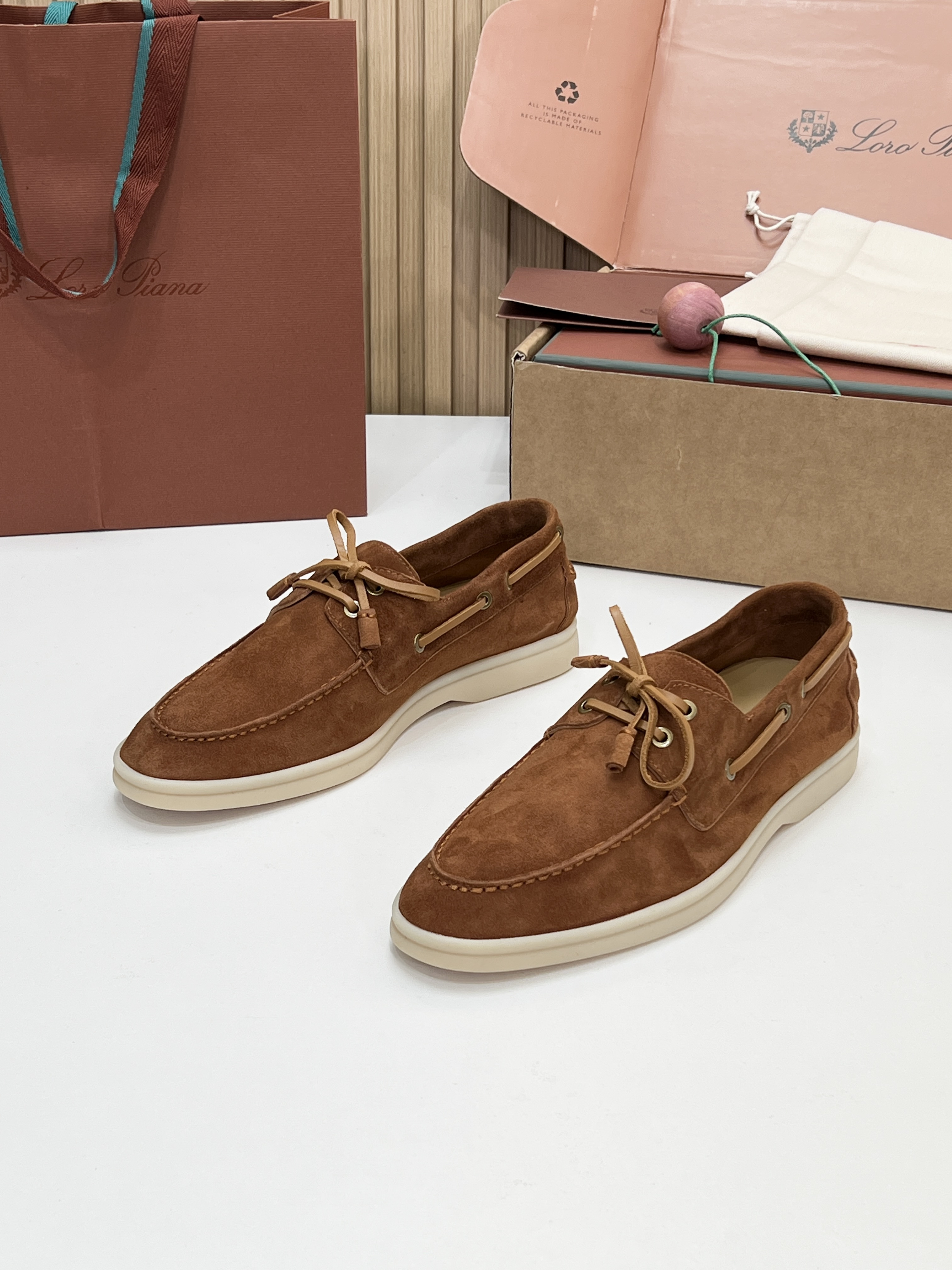 Loro Piana Women's Suede Loafer