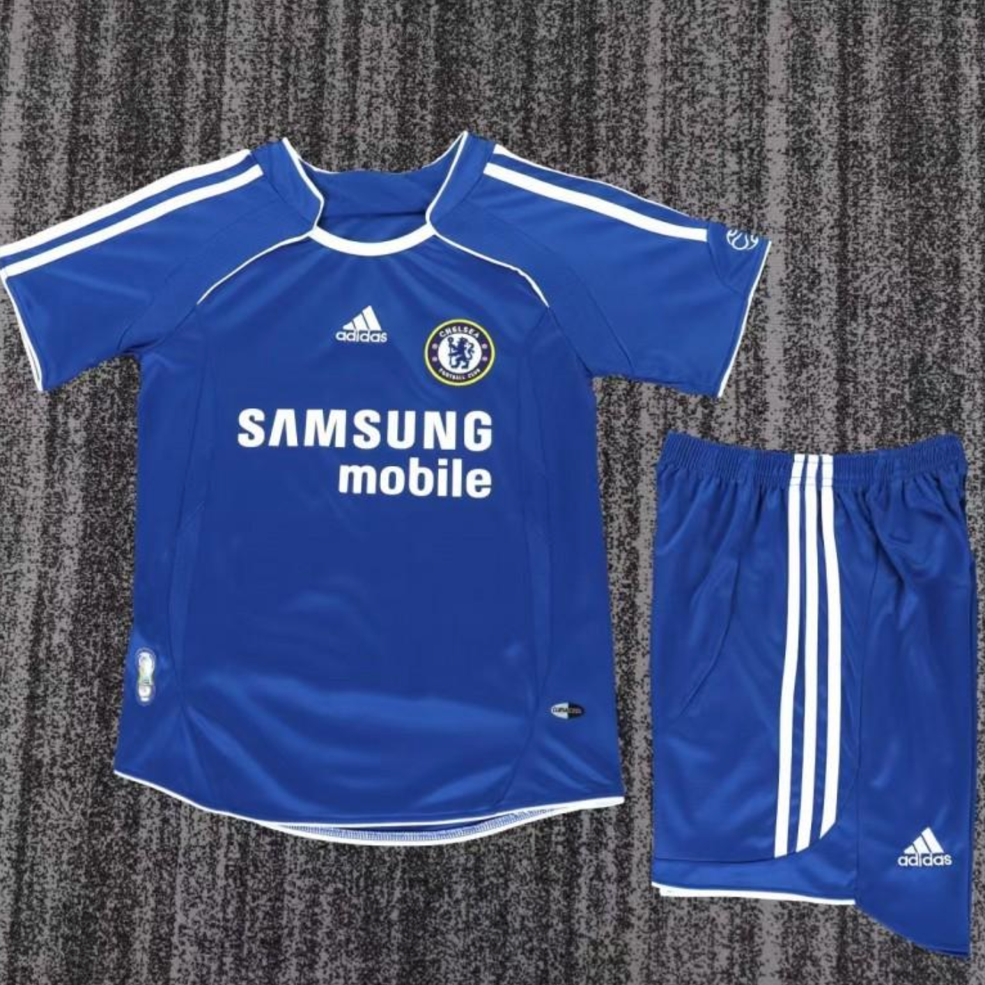 Retro 2006/07 Kids Chelsea Royal Blue Home Jersey 16-28