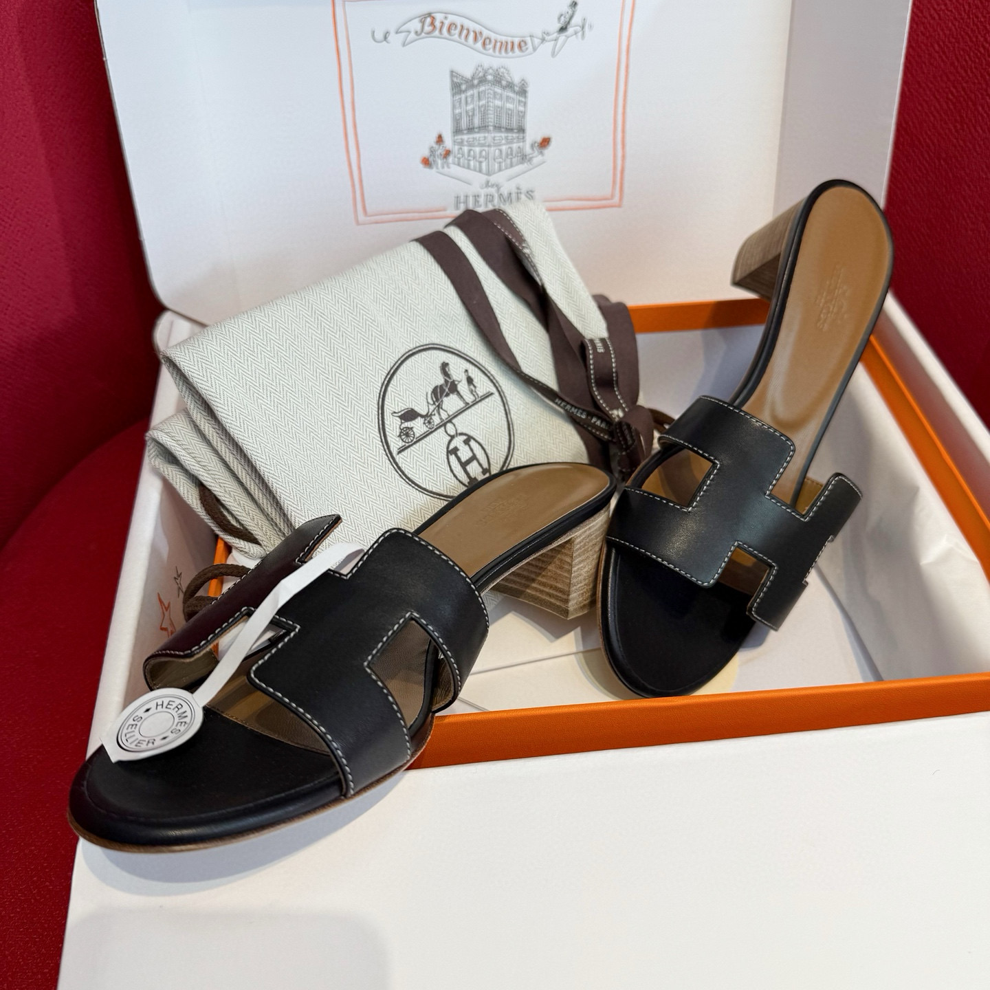 Hermes Women's Oasis heeled Slide