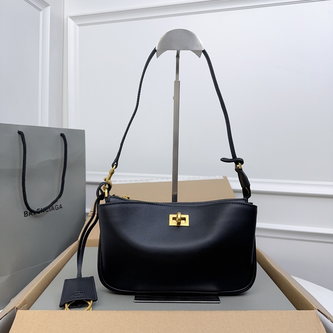 𝐁alenciaga Women's Women's Rodeo Sling Pochette in Black