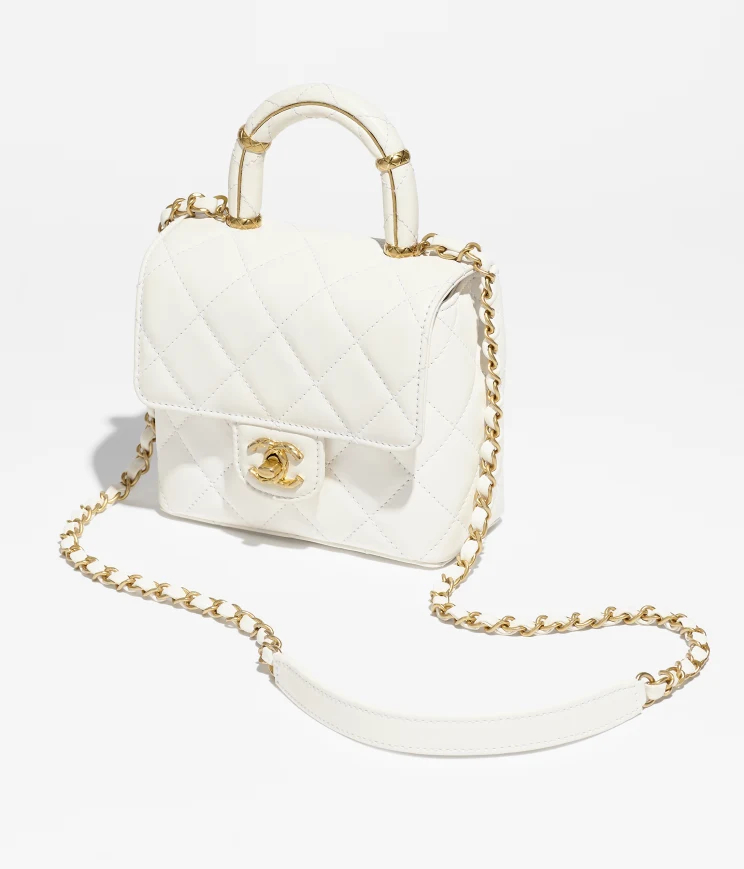 Chanel Classic Flag Bag MINI FLAP BAG WITH TOP HANDLE