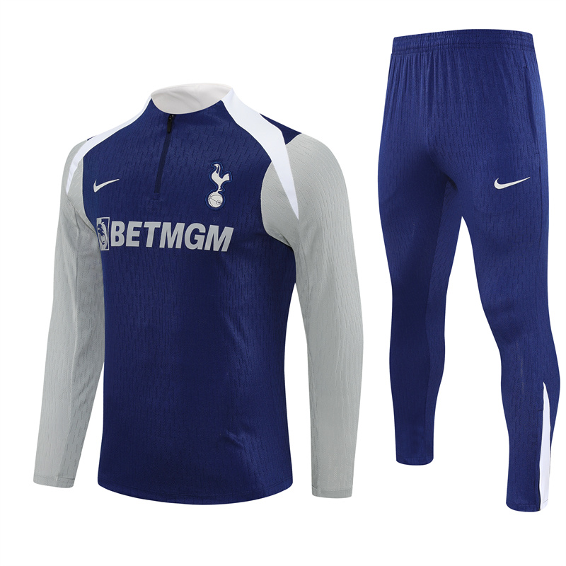 Tottenham Hotspur 25/26 half zipper Training Suit Blue 801
