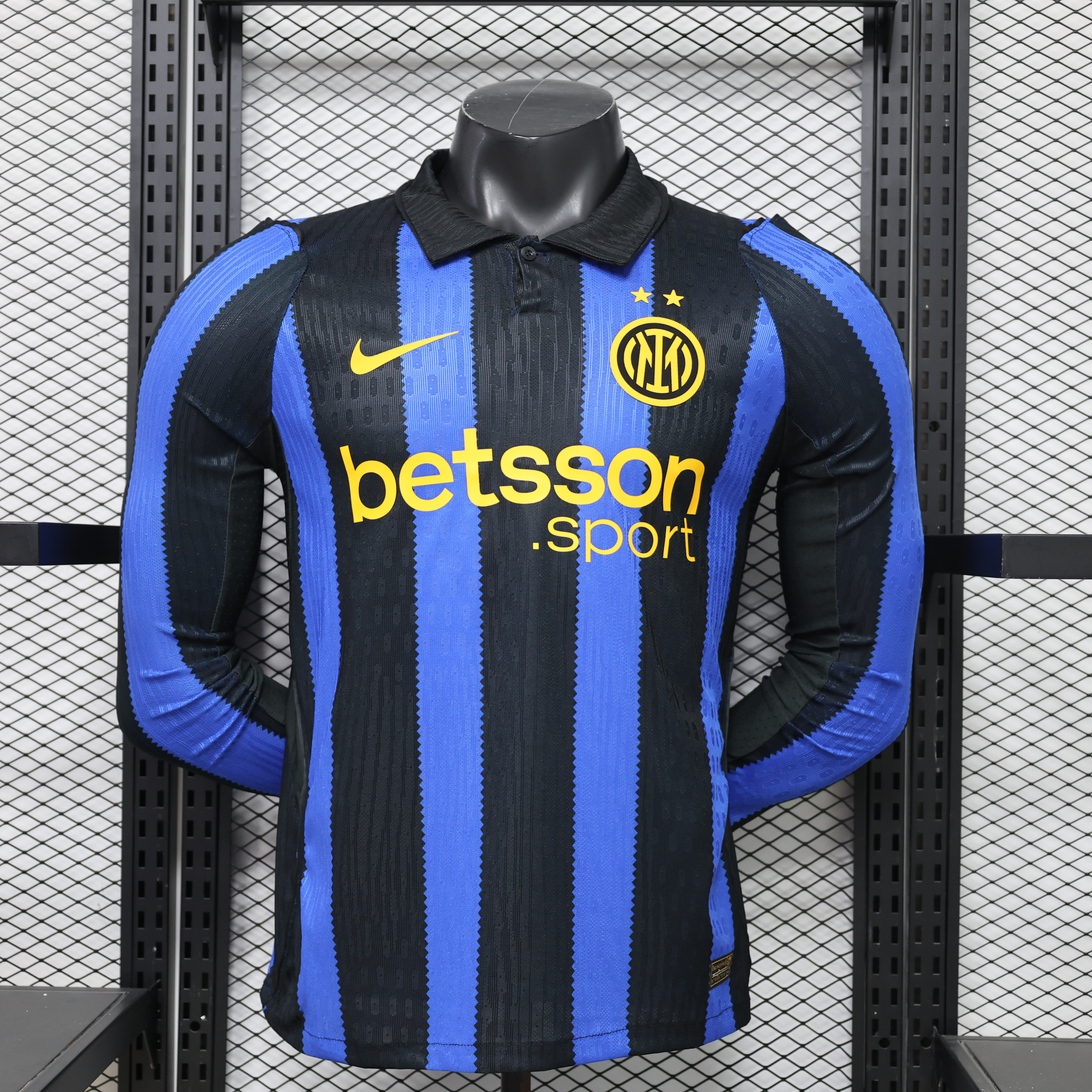 Inter Milan Home Long Sleeves Jersey Player Version 26/27 | Soc Jersey - Premium Football Jersey