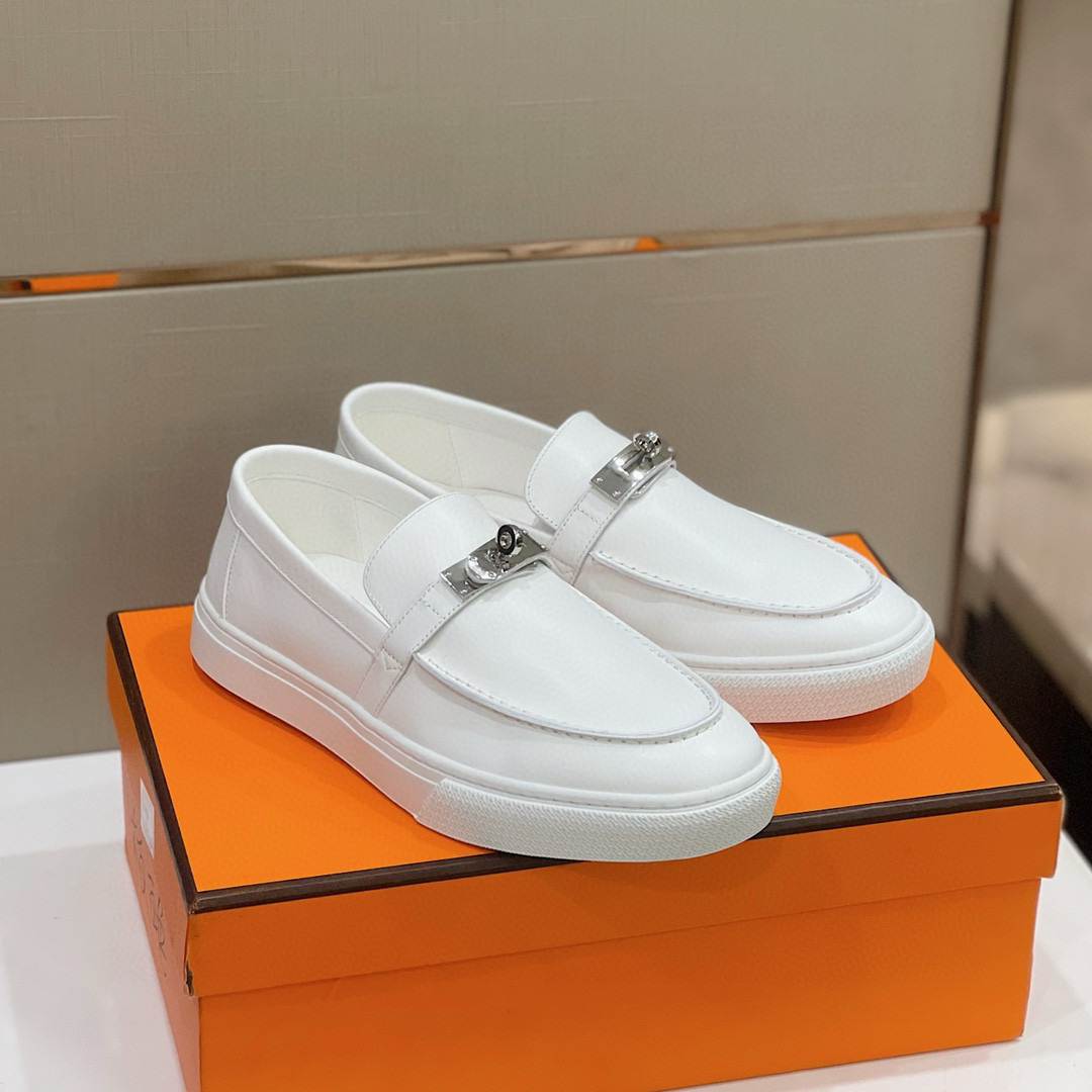 Hermes Unisex Game Slip-On Sneaker