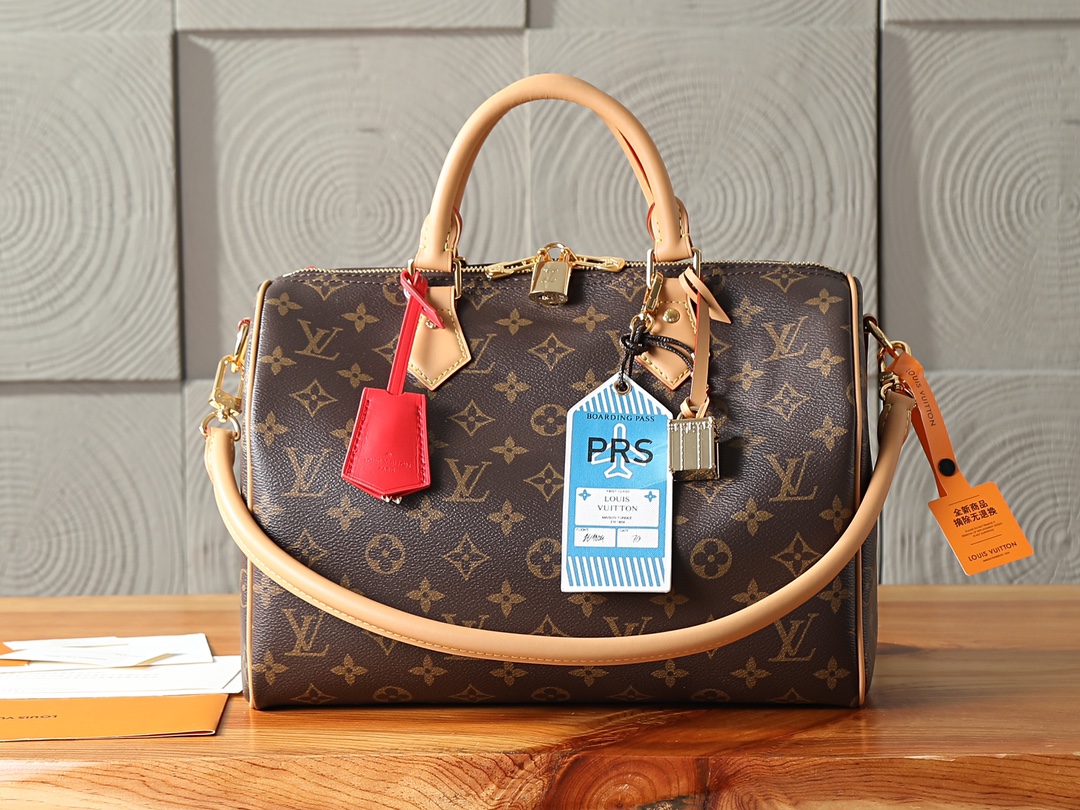 M11945 Speedy Soft 30 Bag in Monogram Canvas
