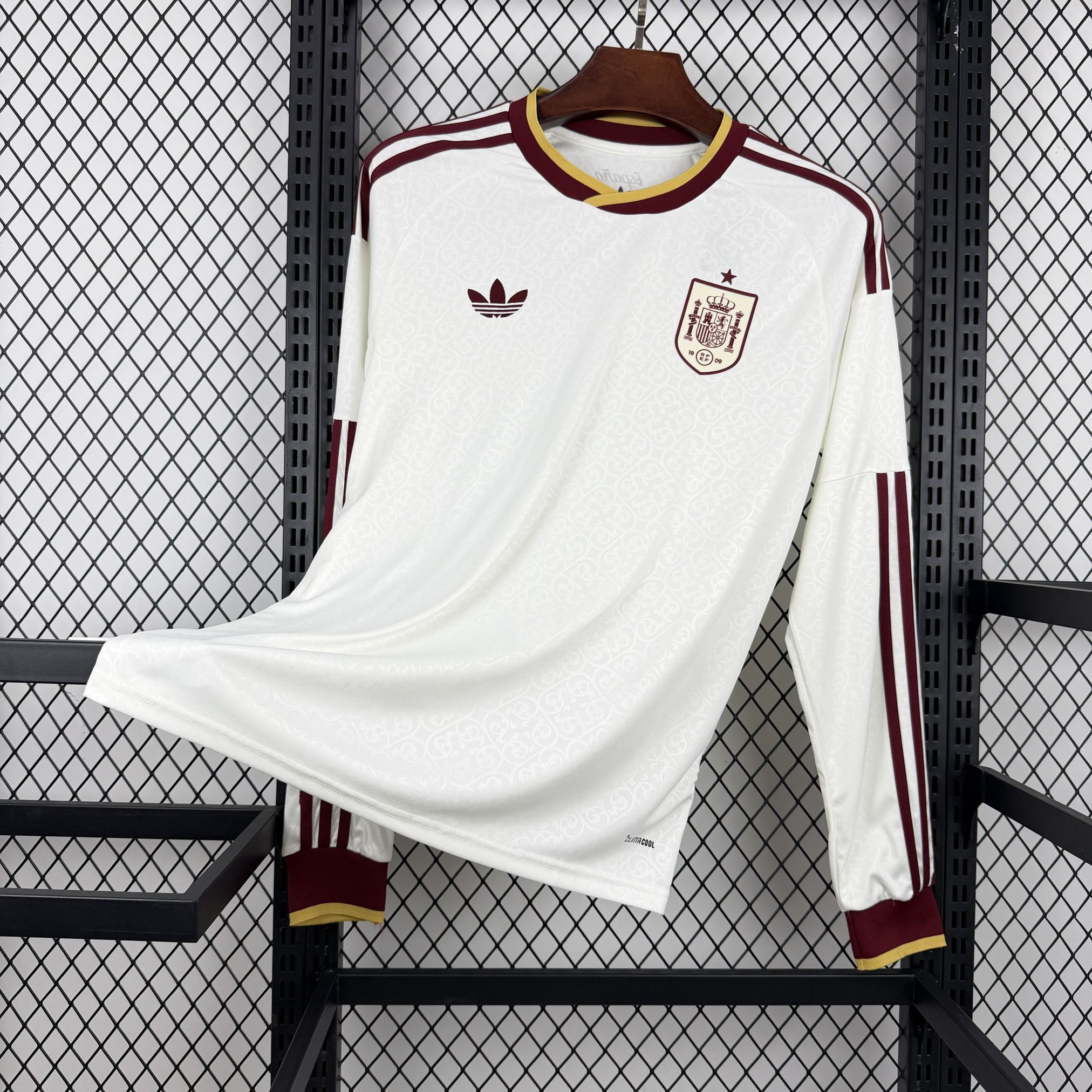 2026 World Cup Spain Away Jersey Long Sleeves S-4XL Fan Version