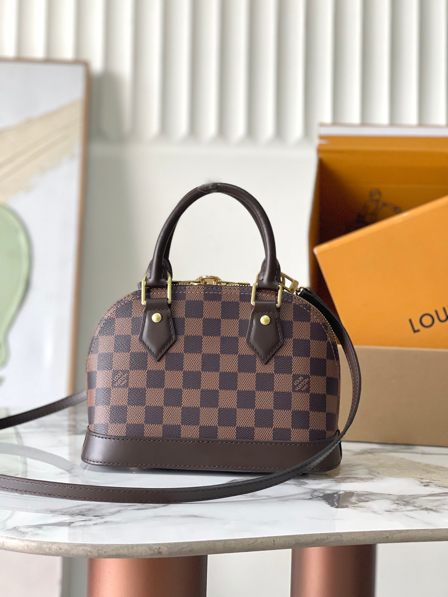 Louis Vuitton LV Alma BB PM Shoulder Bag