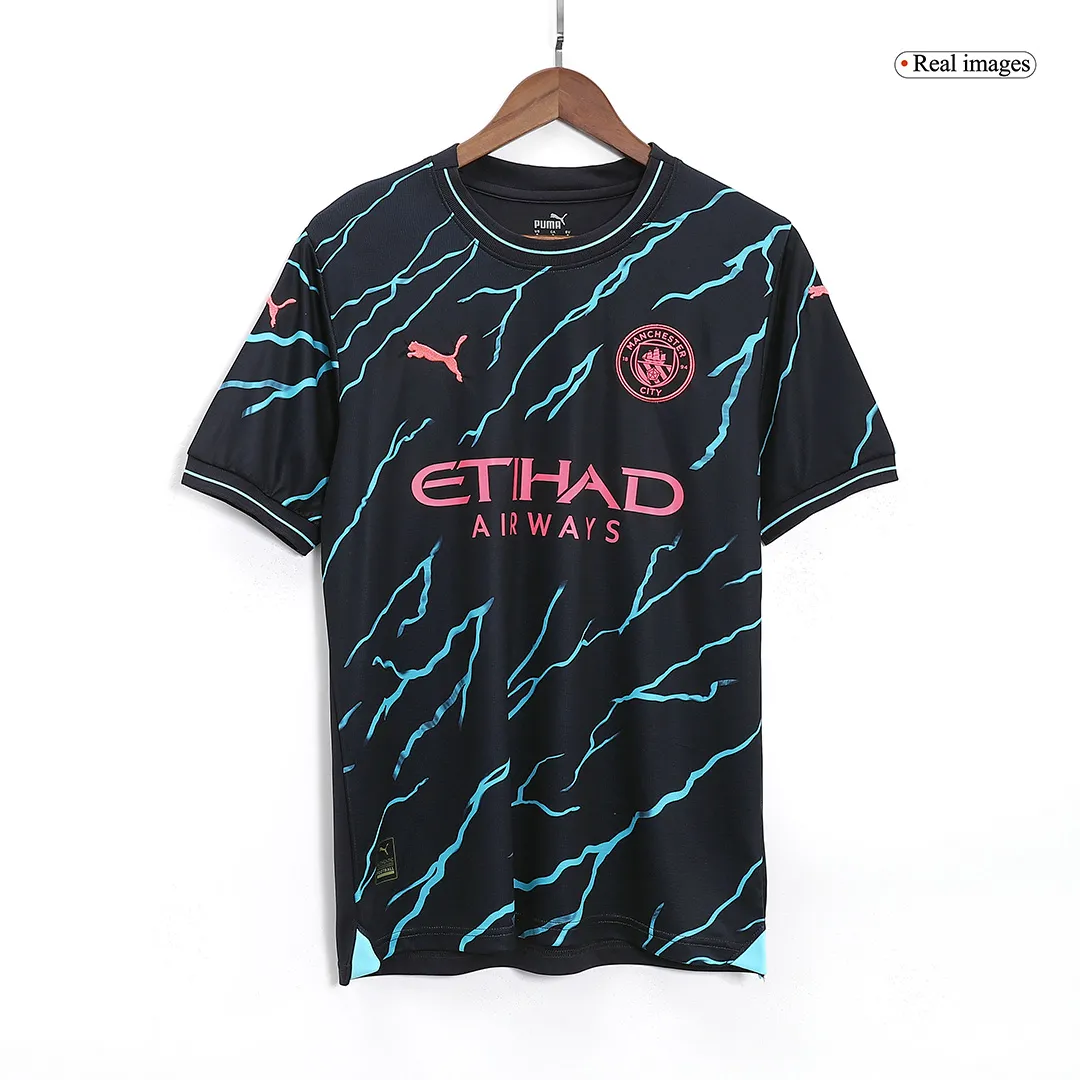 2023/24 Manchester City Third Away Kit Jersey+Shorts