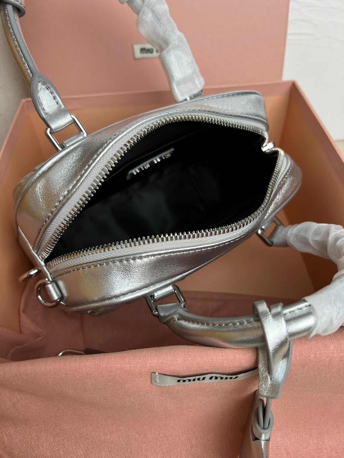 MIuMIu silver handbag